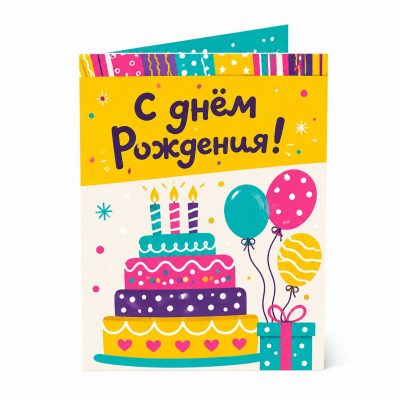 Открытка «С днём рождения 7»