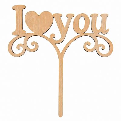 Топпер «I love you»